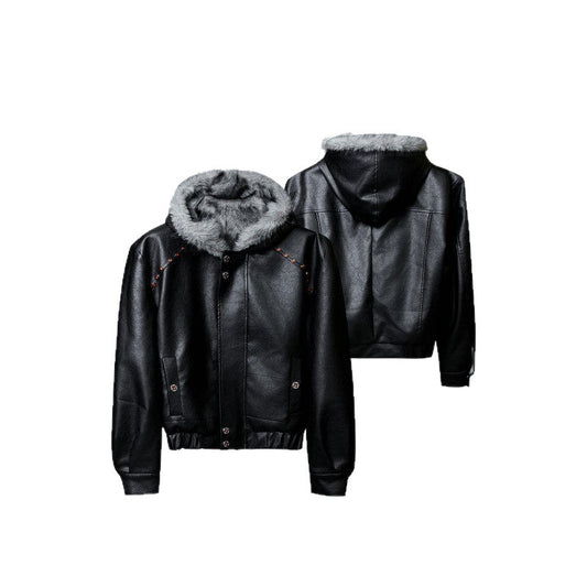 Abrigo de Invierno para Hombre con Forro Polar y Cuello de Piel - Image 2