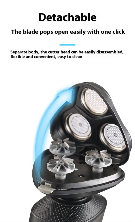 Afeitadora Eléctrica 3 en 1 para Hombre - Estilo y Precisión - Image 9