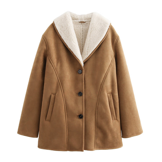 Abrigo Reversible Francés de Diseño Europeo para Mujer - Image 7