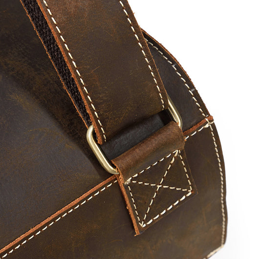 Mochila Retro de Cuero Premium para Viajes y Ocio - Image 16