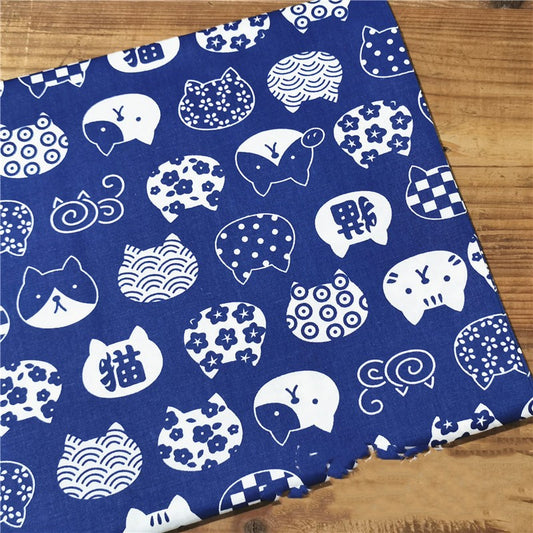 Bolsa de Tela de Algodón Estilo Japonés con Encanto de Gato Shiba Inu
