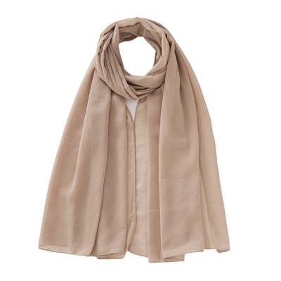 Pañuelo Burbuja de Gasa Perla en Colores Puros para Mujer - Image 54