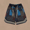 Shorts Deportivos de Baloncesto con Cintura Elástica y Panel de Lino