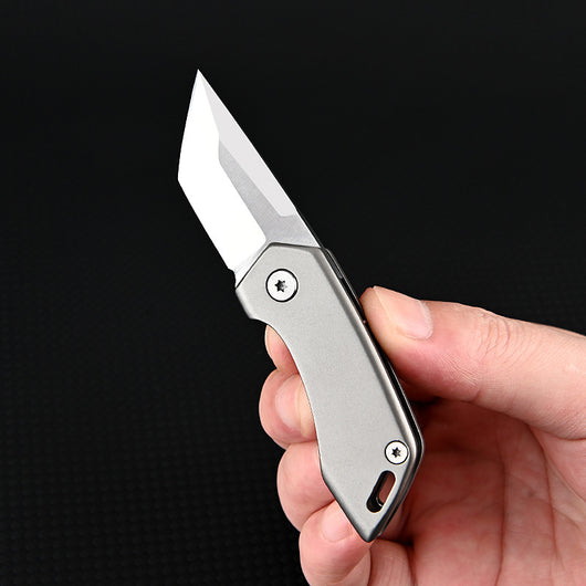 Cuchillo Táctico de Aleación de Titanio Portátil Multiusos con Abreador - Image 16