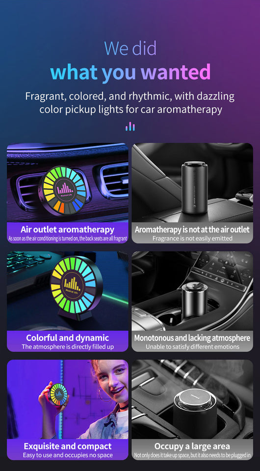 Luz Ambiental RGB para Auto con Control por Música y Ritmo - Image 28