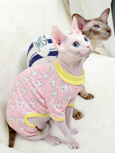 Camiseta de Algodón Antidesgarres para Gatos - Image 3
