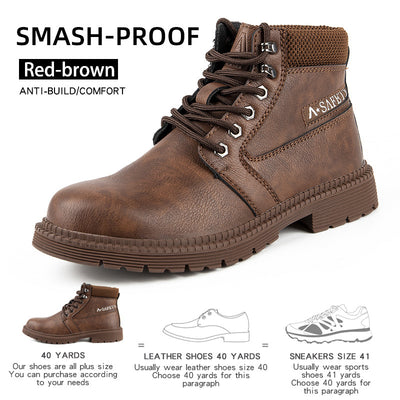 Zapatos de Seguridad Transpirables Antiaplastamiento y Antipunción - Image 2
