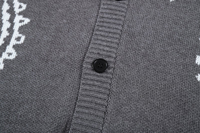 Suéter Tejido a Juego para Parejas - Chaqueta Unisex - Image 8