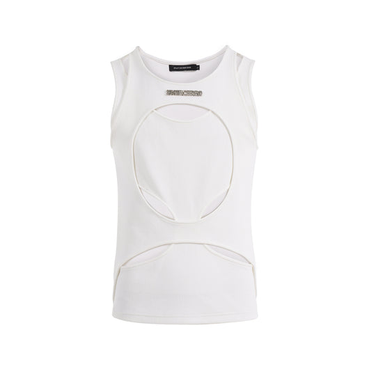 Chaleco Deportivo Hombre Verano Blanco Calado Transpirable - Image 13