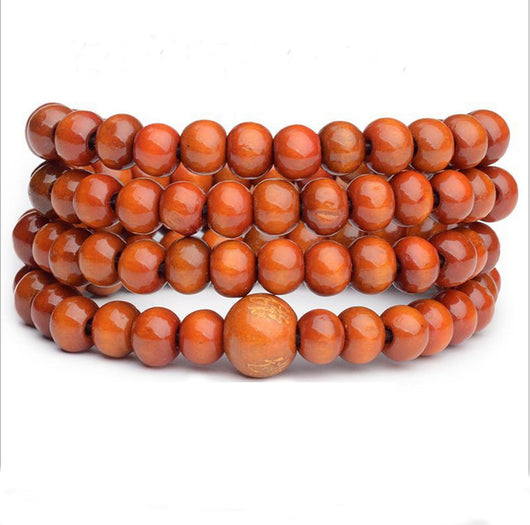 Pulsera de 108 Cuentas de Ébano 6MM con Carácter Chino Fo - Image 4