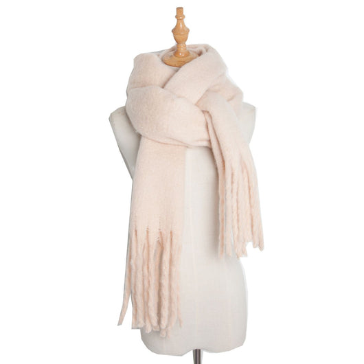 Bufanda Trenzada de Mohair Premium para Invierno - Suave y Abrigadora - Image 30