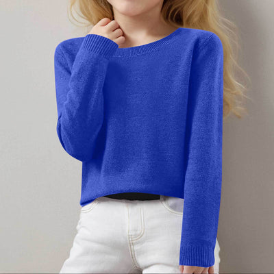 Suéter Cuello Redondo Versátil para Otoño e Invierno - Image 8