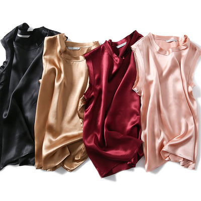 Camisola de Satén Seda para Mujer - Elegancia y Comodidad - Image 13