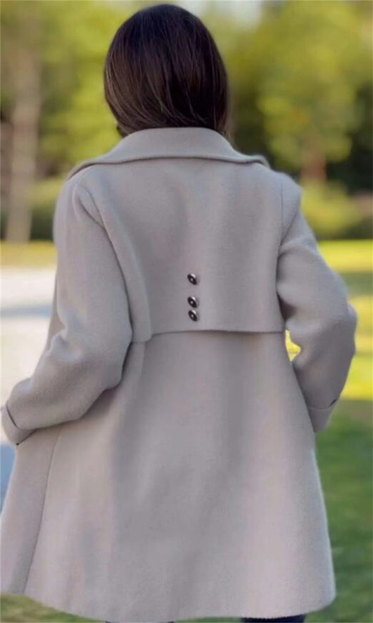 Abrigo de Lana con Forro Polar para Otoño e Invierno - Image 13