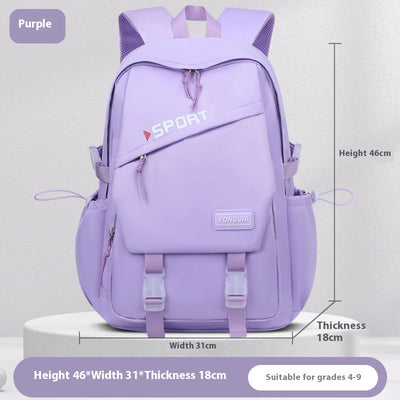 Mochila Escolar de Gran Capacidad Trend Simple - Image 8