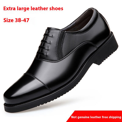 Zapatos de Cuero Formal Ejecutivo de Tres Secciones - Image 7