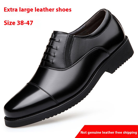Zapatos de Cuero Formal Ejecutivo de Tres Secciones - Image 7