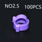 2.5 Roxo 100 Peças