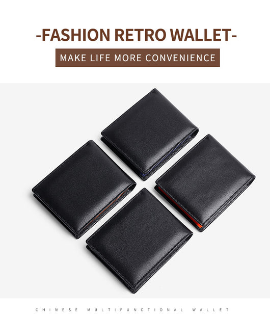 Billetera de Cuero para Hombre con Protección RFID Anti-Fraude - Image 12