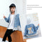 Chaqueta Infantil Otoño con Capucha y Diseño Falso Dos Piezas