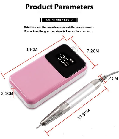 Pulidora de Uñas Inalámbrica Recargable Portátil - Image 7