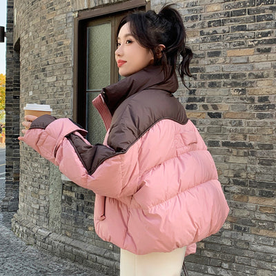 Chaqueta de Algodón Grueso Suelta y Moderna para Mujer - Image 10