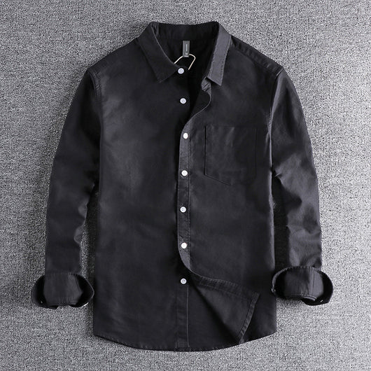 Camisa Casual de Algodón para Hombre - Image 20