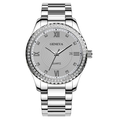 Reloj de Hombre Acero Inoxidable con Calendario - Cuarzo Elegante - Image 2