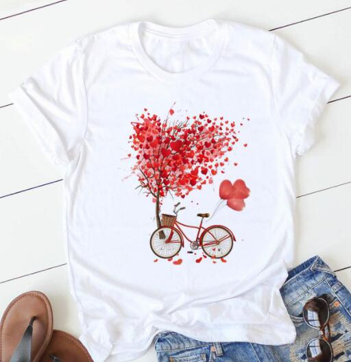 Playera Estampado Flores Love Manga Corta - Image 13