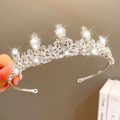 Corona Tiara para Niñas con Clip de Pelo - Accesorio de Princesa - Image 32