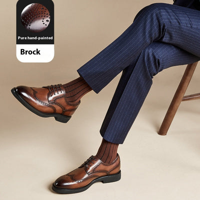 Zapatos de Cuero Grabado Oxford para Hombre - Calzado Formal Ejecutivo - Image 8