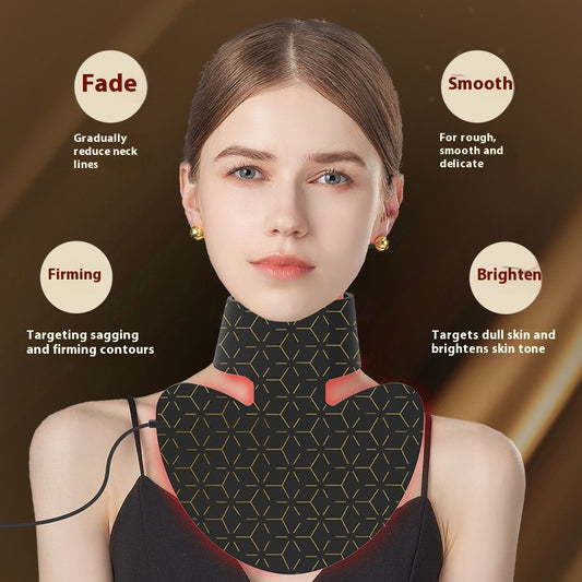 Máscara Facial LED Cuello con Luz Roja y Azul - Rejuvenecimiento de Piel - Image 2