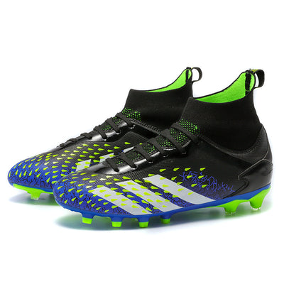 Botines de Fútbol AG para Niños y Niñas - Caña Alta con Tacos de Entrenamiento - Image 12