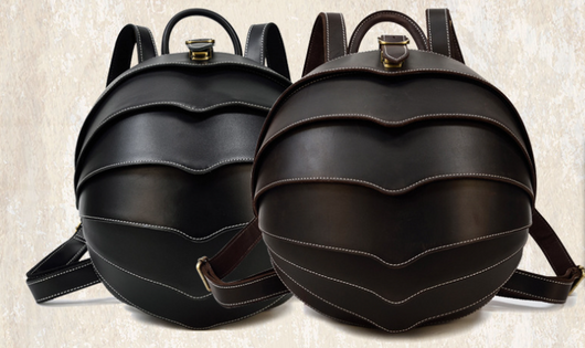 Mochila de Cuero Vintage Beetle con Personalidad Creativa - Image 14