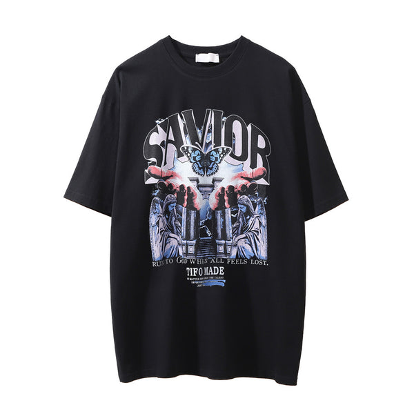 Playera Estampada Dark Devil Science Fiction para Hombre
