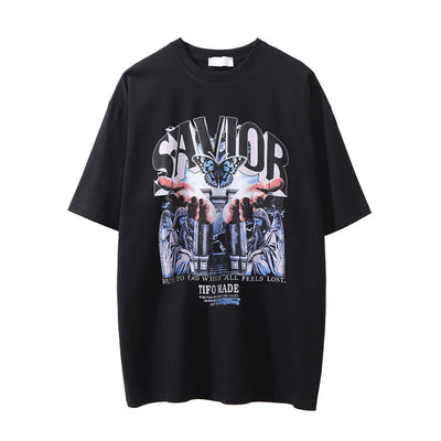 Playera Estampada Dark Devil Science Fiction para Hombre