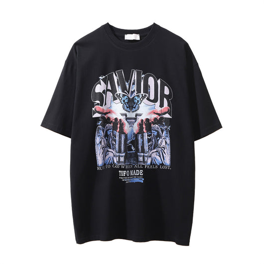 Playera Estampada Dark Devil Science Fiction para Hombre