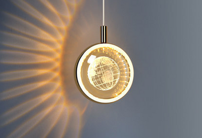 Lámpara Colgante Nórdica Medusa de Cristal para Dormitorio - Image 9