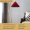 Wine Red Wooden Lampshade US