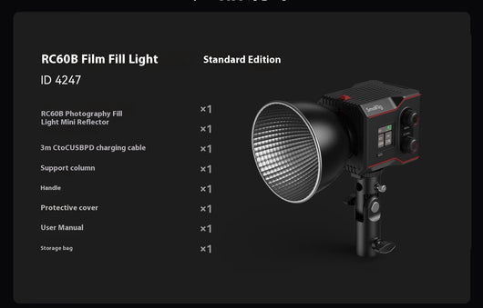 Luz de Relleno Bicolor RC60B con Control Remoto para Fotografía Profesional - Image 38