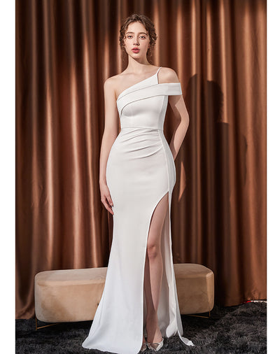 Vestido Largo de Cola de Pez para Dama Elegante y Sofisticado - Image 17