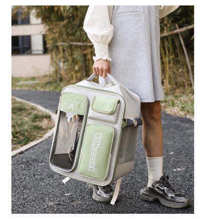 Mochila Transportín para Gatos - Diseño Versátil Todo Clima - Image 30
