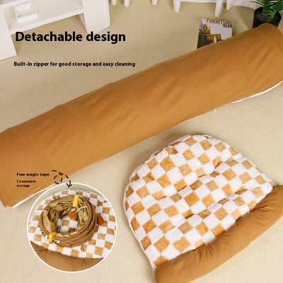 Nido Cálido para Gatos - Cama de Seguridad y Juguete - Image 3