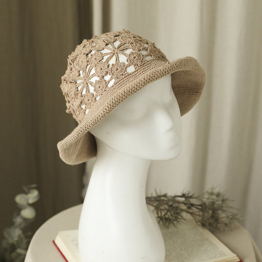 Sombrero de Verano Calado con Protección Solar - Diseño Artesanal - Image 15
