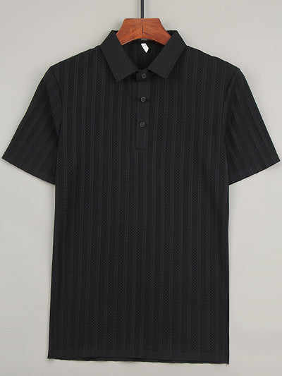 Polo Hombre Ice Silk Malla Transpirable - Diseño Moderno Hueco - Image 20