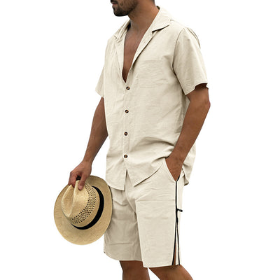 Conjunto de Dos Piezas: Camisa Manga Corta y Shorts con Cordón - Image 18