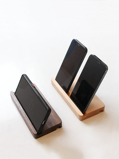 Soporte de Madera Maciza para Celular y Tablet Universal - Image 10
