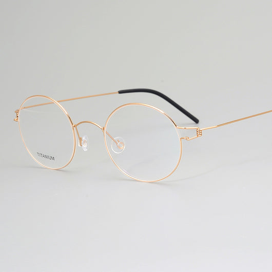 Armazón de Gafas Titanio Puro Vintage sin Tornillos - Image 11