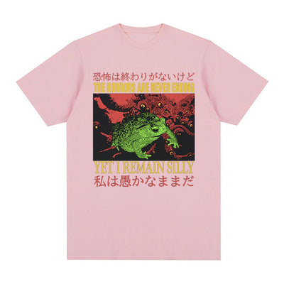 Camisa Suelta Estampada de Manga Corta para Hombre - Image 13