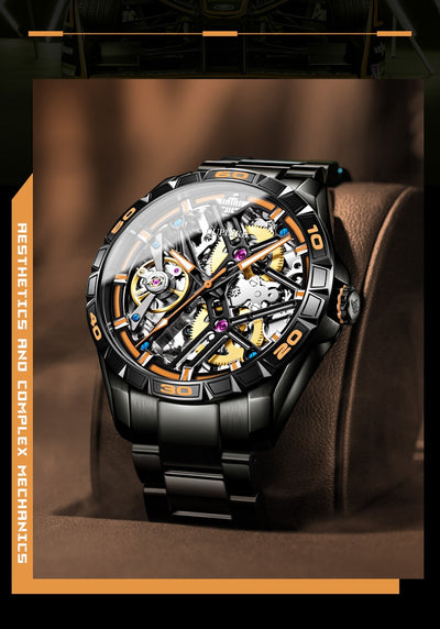 Reloj Mecánico Automático Deportivo para Hombre Resistente al Agua - Image 19